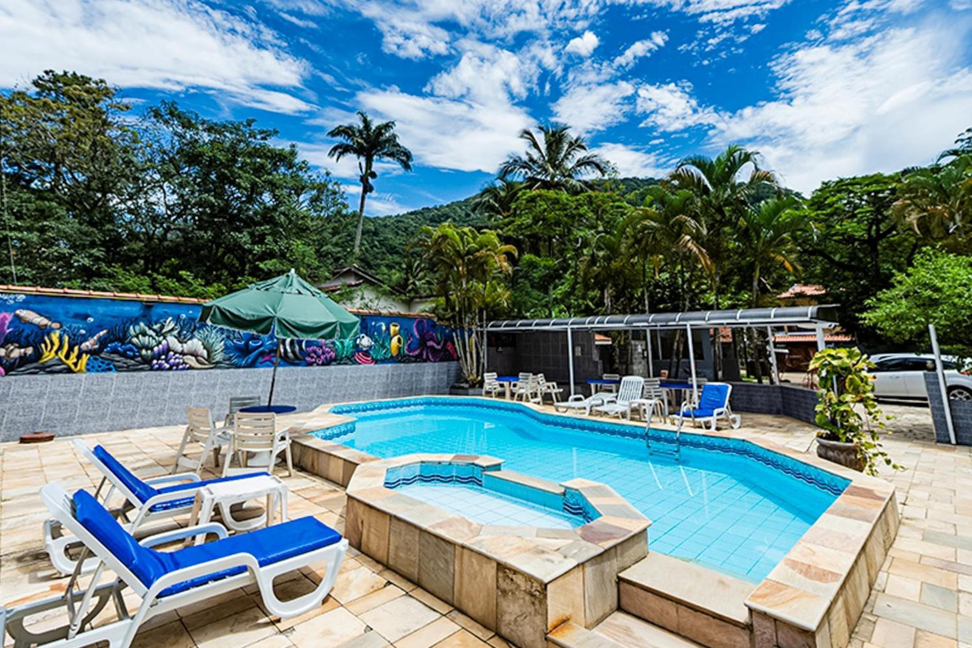 Velinn Pousada Ubatuba Tropical Extérieur photo